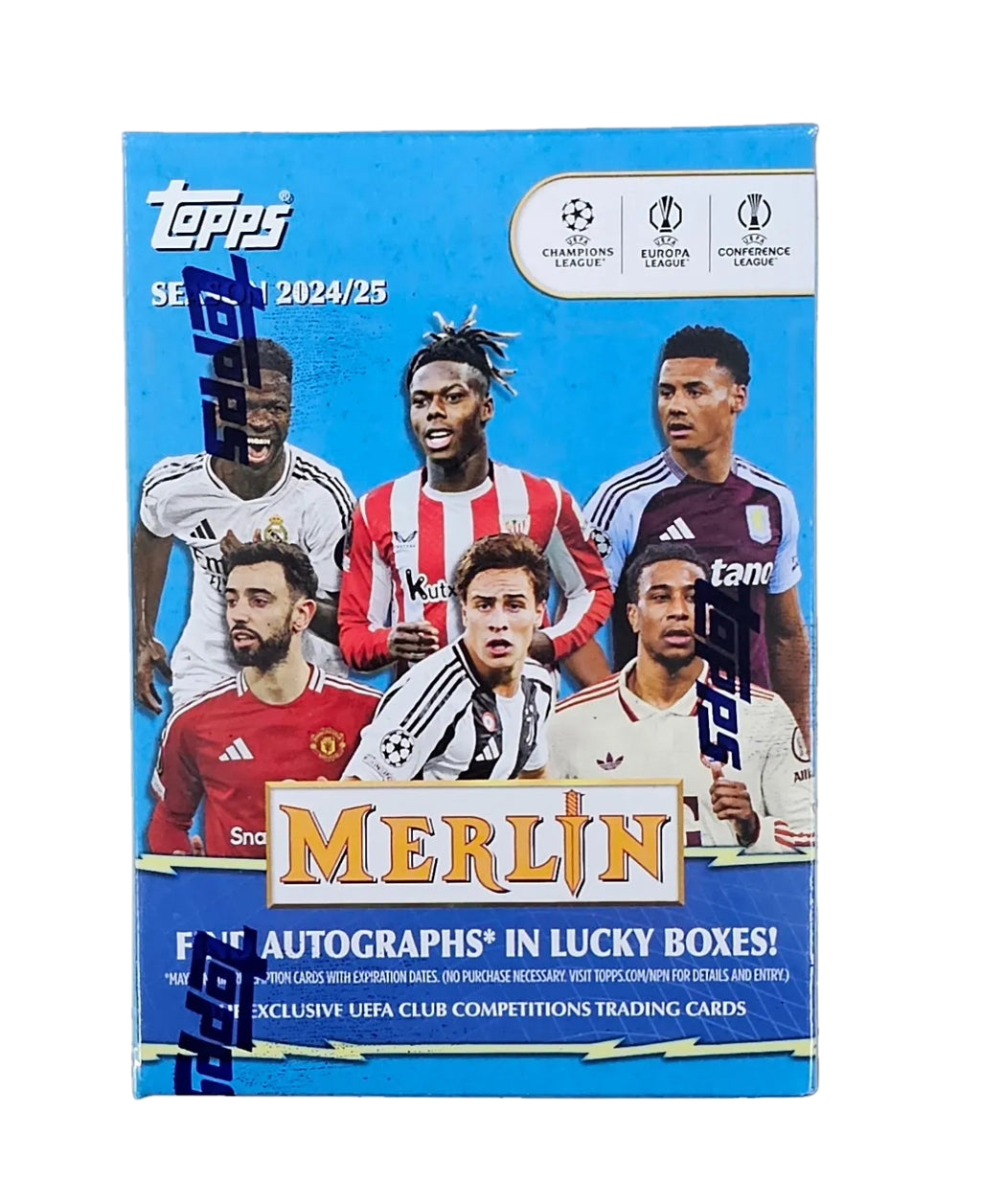 2024-25 Topps Chrome Merlin UEFA Blaster